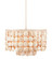 Buko Six Light Chandelier in Coco Cream (142|9000-0849)