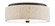 Tyrone One Light Flush Mount in Natural/Black (142|9999-0062)