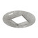 Rec Iolite Trimless Mud Ring in White (167|NIO-TLMR-4PS)