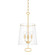 James Three Light Pendant in Aged Brass (70|4711-AGB)