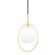Babette LED Pendant in Aged Brass (428|H493701-AGB)