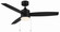 Atlantis Ceiling Fan in Matte Black (34|F-072L-MB)