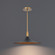 Cochere LED Pendant in Black/Gold/Aged Brass (34|PD-97218-BK/GO/AB)