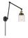 Franklin Restoration One Light Swing Arm Lamp in Black Antique Brass (405|238-BAB-G513)