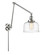 Franklin Restoration One Light Swing Arm Lamp in Polished Chrome (405|238-PC-G713)
