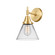 Caden One Light Wall Sconce in Satin Gold (405|447-1W-SG-G42)