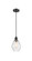 Ballston LED Mini Pendant in Matte Black (405|516-1P-BK-G654-6-LED)