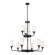 Vetivene Nine Light Chandelier in Textured Black (12|52452BKT)