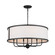 Heddle Six Light Chandelier in Textured Black (12|52466BKT)