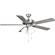 Airpro Builder Fan 52''Ceiling Fan in Brushed Nickel (54|P250081-009-WB)