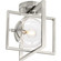 Atwell One Light Semi-Flush Mount in Brushed Nickel (54|P350218-009)