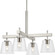 Saffert Four Light Chandelier in Brushed Nickel (54|P400299-009)