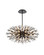 Vera 38 Light Pendant in Black (173|2500D42BK)