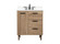 Baldwin Single Bathroom Vanity in Natural Oak (173|VF47030NT-BS)