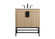 Eugene Single Bathroom Vanity in Mango Wood (173|VF48830MW)