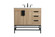 Eugene Single Bathroom Vanity in Mango Wood (173|VF48836MW)