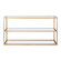 Strie Console Table in Antique Brass (45|H0115-7725)