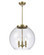 Ballston LED Pendant in Antique Brass (405|221-3S-AB-G122-16-LED)