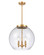 Ballston LED Pendant in Satin Gold (405|221-3S-SG-G124-16-LED)
