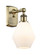 Ballston LED Wall Sconce in Antique Brass (405|516-1W-AB-G651-6-LED)