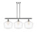 Ballston LED Island Pendant in Polished Chrome (405|516-3I-PC-G652-12-LED)