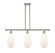 Ballston Three Light Island Pendant in Polished Nickel (405|516-3I-PN-G651-7)