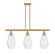 Ballston Three Light Island Pendant in Satin Gold (405|516-3I-SG-G654-7)