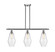 Ballston Three Light Island Pendant in Brushed Satin Nickel (405|516-3I-SN-G654-7)