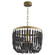 One Light Pendant in Tinted Raw Iron (208|11247)