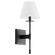 One Light Wall Mount in Noir (208|11263)