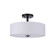 Amie Four Light Semi Flush Mount in Black (90|421808)