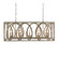 Palma Ten Light Chandelier in Washed White (374|H7122-10)