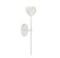 One Light Wall Sconce in White (446|M90081WH)
