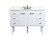 Cyrus Single Bathroom Vanity in White (173|VF48048MWH-BS)