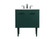 Cyrus Single Bathroom Vanity in Green (173|VF48030MGN)