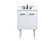 Cyrus Single Bathroom Vanity in White (173|VF48024MWH-BS)