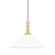 Sang One Light Pendant in Aged Brass (428|H682701-AGB)