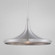 Ramos One Light Pendant in Brushed Nickel (40|20439-040)