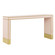 Arden Console Table in Silver Peony/Satin Brass (142|3000-0210)