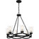 Overlook Six Light Chandelier in Earth Black (10|OLK5025EK)