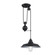 Iron Hill One Light Pendant in Matte Black (88|6129300)