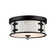 Callowhill Two Light Flush Mount in Matte Black With Antique Ash (88|6126100)