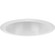 6In Recessed One Light Open Trim in Satin White (54|P806001-028)