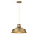 One Light Pendant in Natural Brass (446|M7021NB)