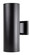 Cylinder One Light Wall Mount in Black (301|S65W-LR12C-BK)