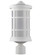 Artisan One Light Post Mount in White (301|S50TF-WH)
