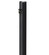 Outdoor Direct Burial Lamp Post in Black (301|293-320NCA-BK)