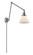 Franklin Restoration LED Swing Arm Lamp in Brushed Satin Nickel (405|238-SN-G41-LED)