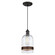 Tarrant One Light Mini Pendant in Black-Bronze (88|6129800)