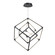 Cube Squared LED Pendant in Matte Black (45|85145/LED)